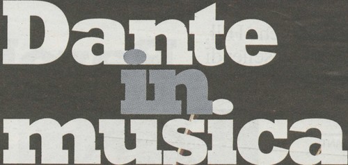 Photo Article Dante In Musica
