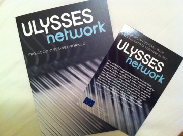 ULYSSES brochure and postcard